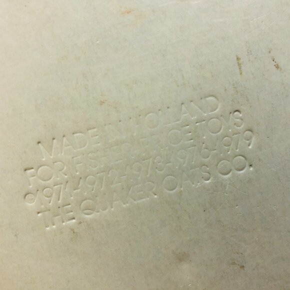 Vintage 70s FISHER PRICE Farm Animals Wood Tray Puzzle - Made in Holland - Picture 8 of 11